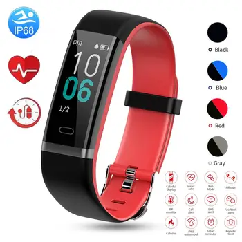 

2020 Fashion Movement Smart Watch IP67 Waterproof Color Screen Heart Rate Sleep Monitoring Calorie Pedometer Sport Smart Watch