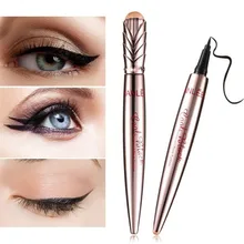 Профессиональная жидкая подводка для глаз, карандаш для макияжа, 24 часа, долговечная Черная Подводка для глаз, подводка для глаз, водостойкие инструменты для макияжа