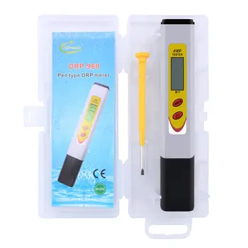 

Portable Digital ORP Meter Water Quality Monitor Oxidation Reduction Negative Redox Potential Tester Pen