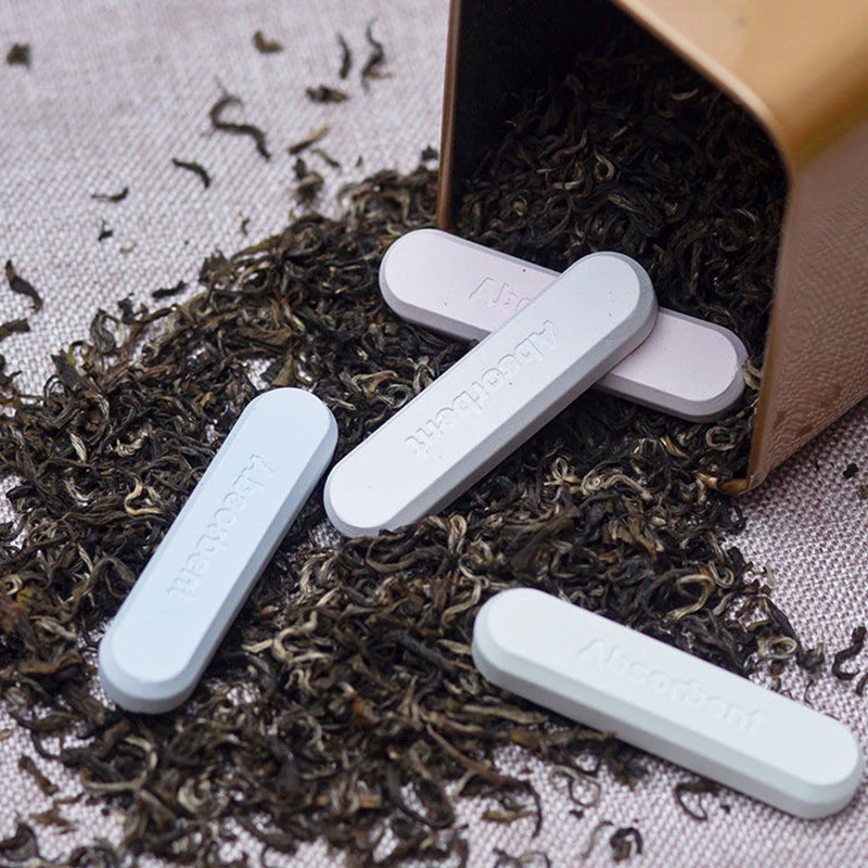 4 Pz di Essiccazione Bastone Diatomite Assorbitore Umidità Assorbimento