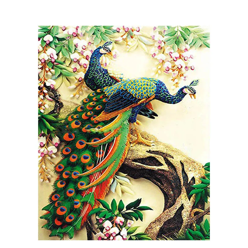 

Oil Painting On Canvas Animal Color Drawing Handmade Landscape Art Picture By Number DIY Craft Kits For Adults Home Decoration