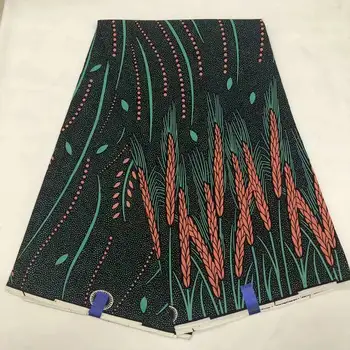 

African Wax print fabric Metallic African Wax cloth Kitenge Tissues Africain Pagne LSW-71