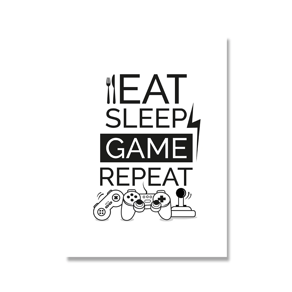 Video-Game-Wall-Art-Canvas-Painting-Gaming-Room-Decor-Posters-and-Prints-Abstract-Party-Artwork-Picture (6)