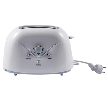 

Toaster Automatic Fast Heating Bread Toaster Household Breakfast Maker(EU Plug)
