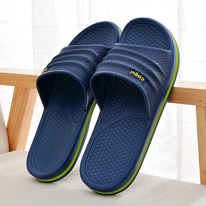 Men's Slippers EVA Non-slip Bathroom Slippers Soft comfortable Home Summer Unisex Slippers Indoor House slippers for Man
