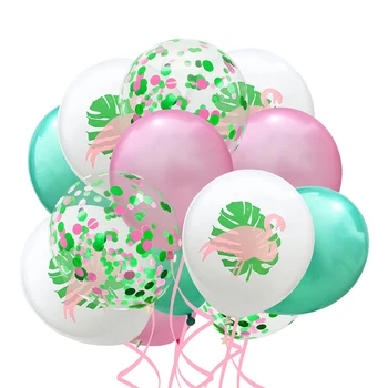 

Flamingo Ballons Hawaii Party Confetti Air Ballon Flamingo Theme Birthday Party Decorations Latex Balloons Summer Party Supplies