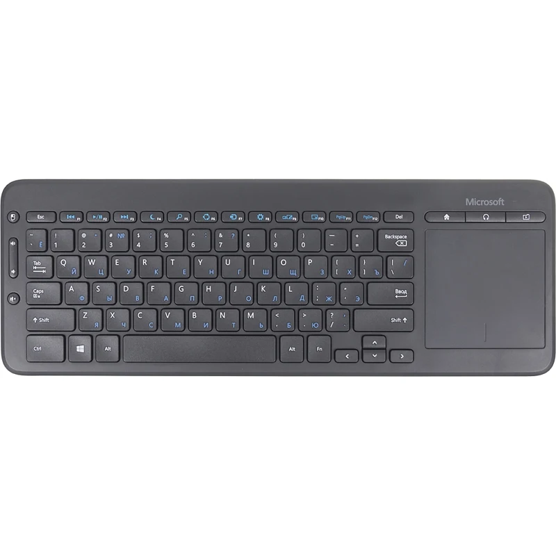 Клавиатура MICROSOFT All-in-One Media, черный