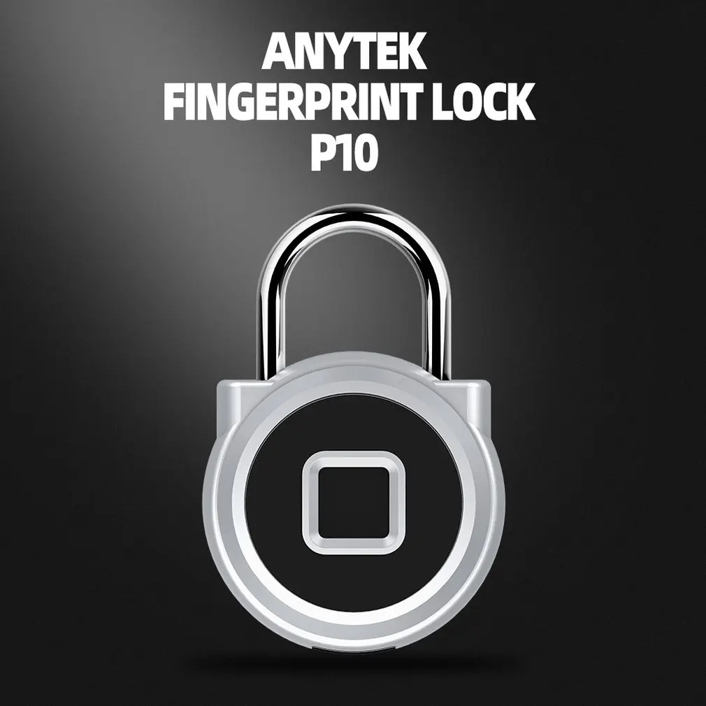 Fingerprint Lock Smart Lock Luggage Lock Warehouse Door Anti-Theft Long Standby Compact Electronic Lock