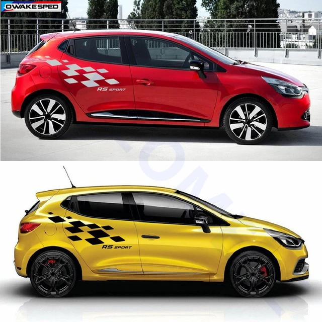 1x 100 cm Sport Aufkleber für Frontscheibe für Renault – gestickert