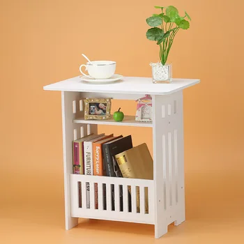 

Creative Mini Plastic Cardboard Coffee Table Tea Table Home Living Room Storage Rack Bedside Table Tea Fruit Service Plate Tray