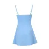 Womens Sexy Bodycon Print Semi-Sheer Sheath Mini Dress Sleeveless Backless Y2K E-Girl Party Streetwear 5