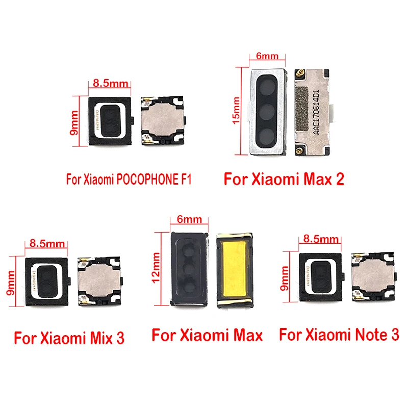 Ушной Динамик Звуковой приемник с гибким кабелем для Xiaomi mi 9 9se 8 8se Lite 5 5S 6 A1 5X A2 6X Pocophone F1 Max mi x 2 Note 3