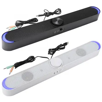 

Bluetooth 5.0 Computer Ssoundbar Speaker Desktop Wireless Audio Music Speaker for Home Portable wireless bluetooth speaker V198