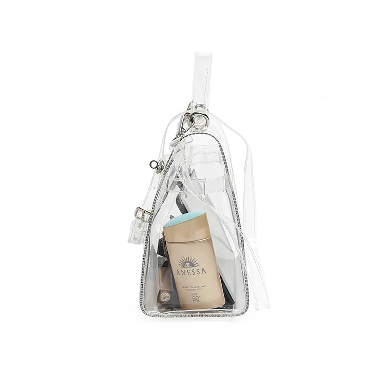 Sacs à Main de luxe chauds femmes sacs Sac de gelée de concepteur Pvc Sac Transparent Sac à bandoulière croisé pour les femmes Bolsos Mujer Sac A Main