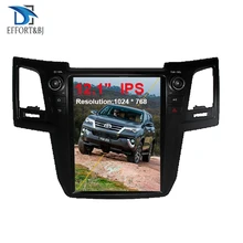 Tesla Style Android Car GPS Navigation for TOYOTA Fortuner/HILUX Revo 2005-2014 Auto Radio Stereo Multimedia Player