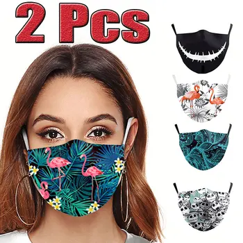 

2Pcs new Anti-Infection Virus Face Mouth Masks Cover Reusable Protection Dust Breath Unisex Washable Masks Proof Bacteria Mask