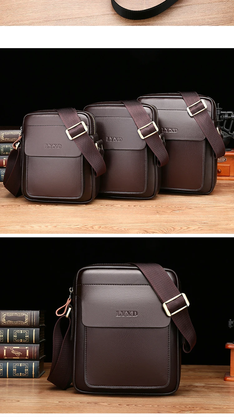 Мужские сумки новые модные сумки многофункциональные через плечо водонепроницаемые деловые сумки на плечо для мужчин Высокое качество