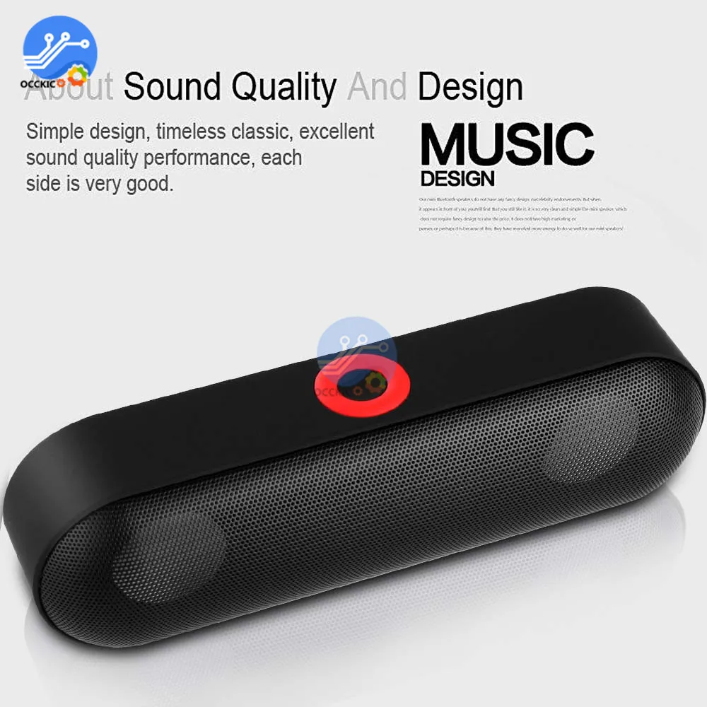 Mini Bluetooth Wireless Speaker Portable Sound System Boombox 3D Stereo HIFI Music Player Surround Support Bluetooth TF AUX USB