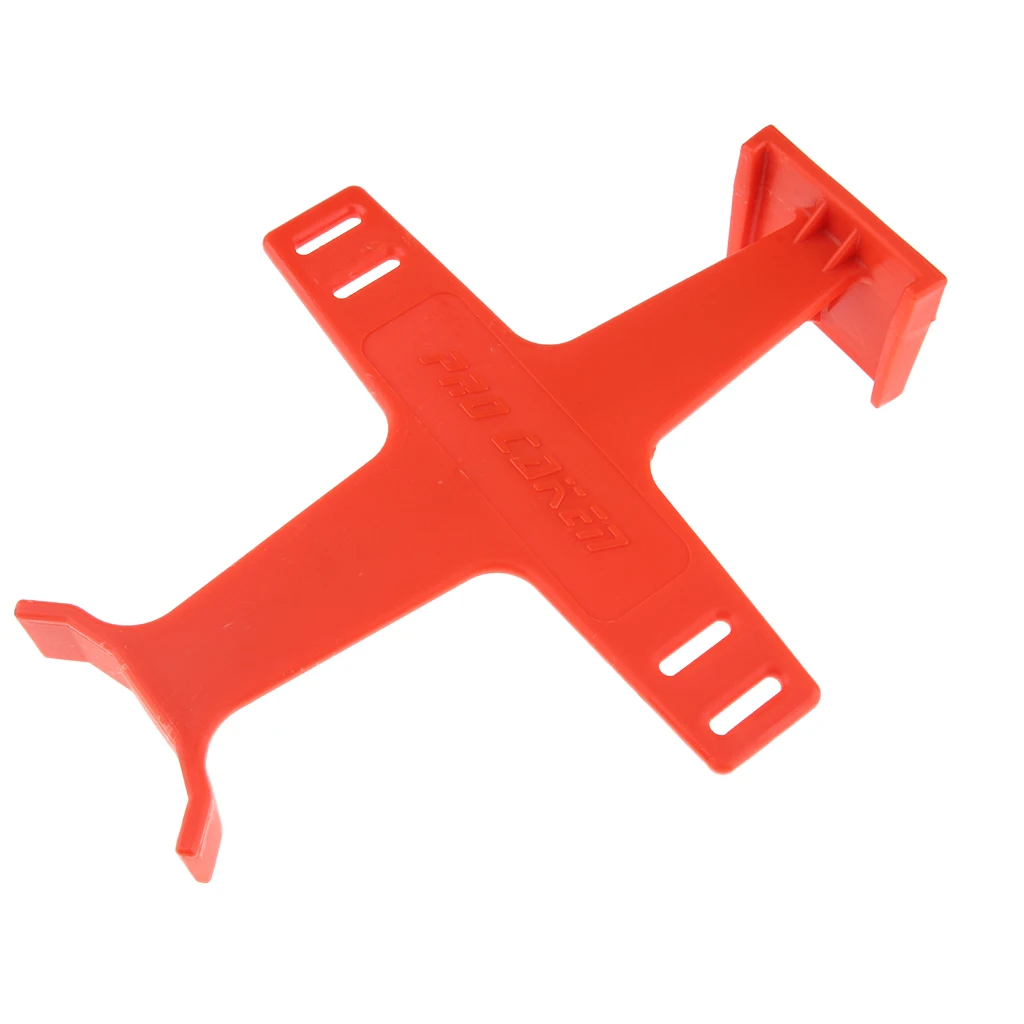 Orange Motorcycle Transportation Brace Fork Support 280mm Tie Down For 
