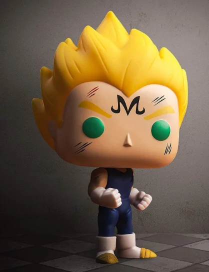 Funko pop Amine Dragon Ball PORUNGA SUPER SAIYAN GOKU Golden Frieza GREAT VEGETA Виниловая фигурка Коллекционная модель с коробкой - Цвет: 445-no box