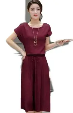 Женский летний комплект из двух предметов топ с коротким рукавом и укороченные