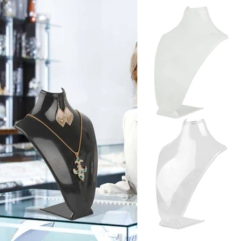 

Acrylic Necklace Display Stand Desktop Jewelry Stand Chain Holder Display Rack