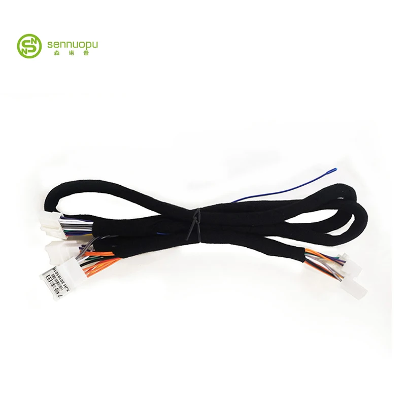 Car Stereo Professional Car Audio DSP Wire Harness of Auto stereo amplifier speaker wiring harness for car