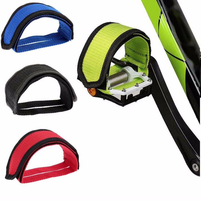 

Anti-slip Bicycle Cycling Pendal Bands Tape Toe Clip straps Belt Adhesivel MTB Mountain Road BMX Fixed Gear Bike Accessories