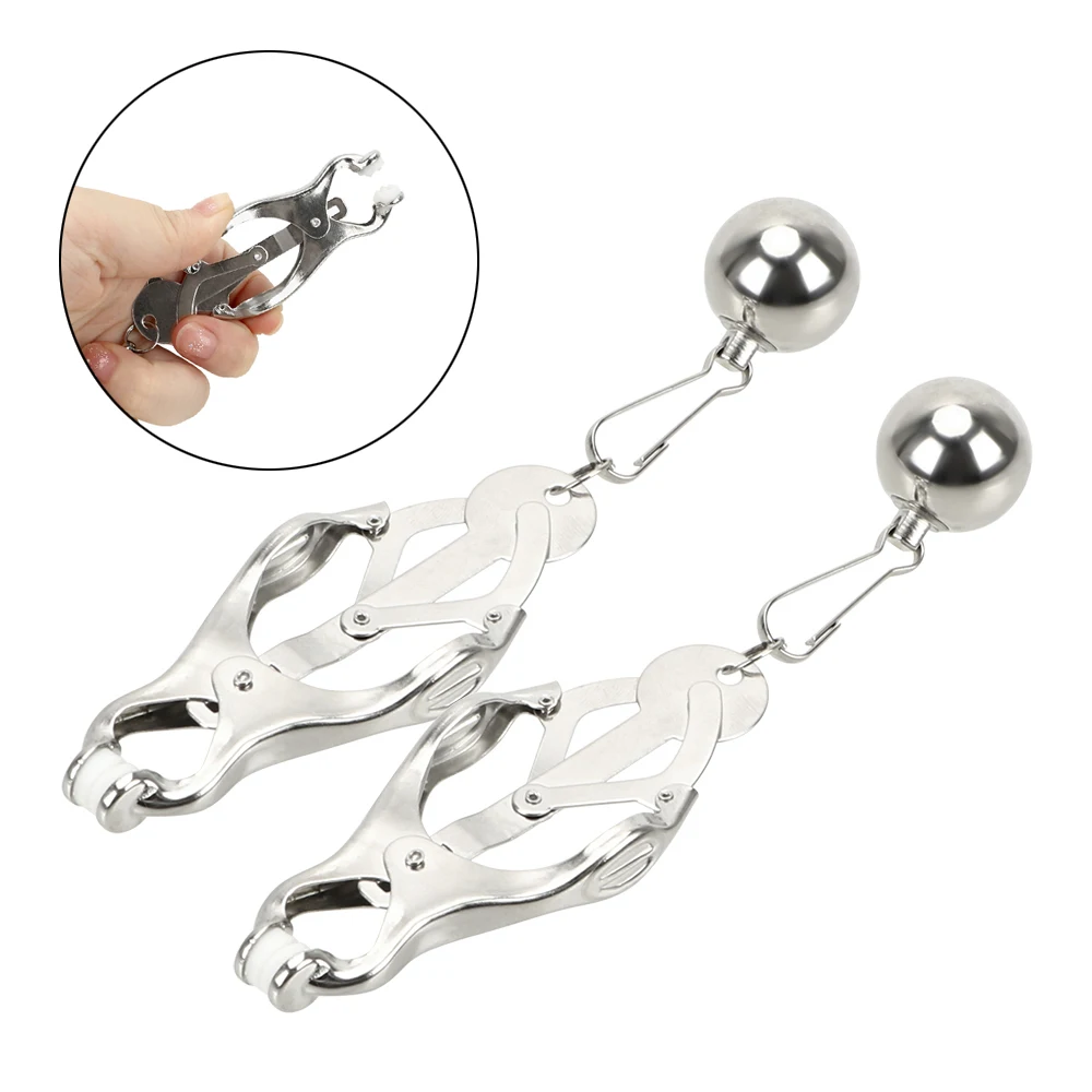 Nipple Clamps Clit Clips Sex Toys Bondage Set Adult Games For Women