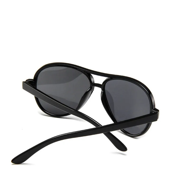 New Kids Sunglasses for Children Fashion Polycarbonate Frame Mirror Sun Glasses Acrylic Lens Double Beam Grils Glasses