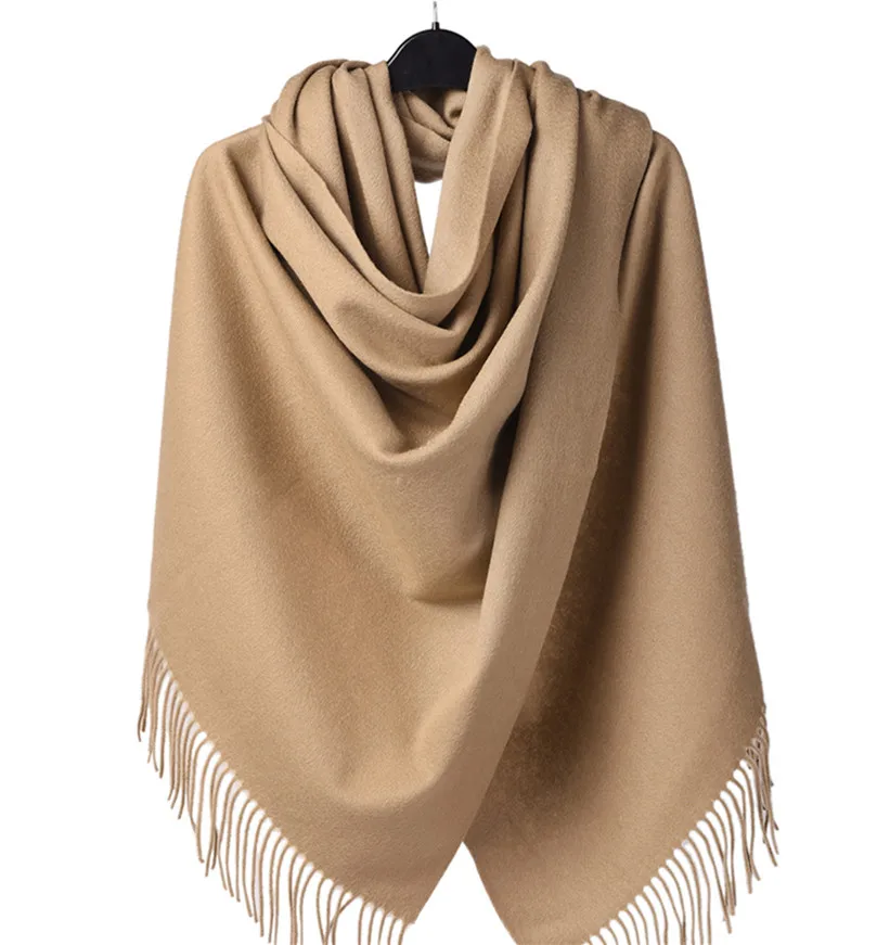 Naizaiga 30% кашемир 70% шерсть утолщенный большой зимний платок бренд роскошный шарф, YR107