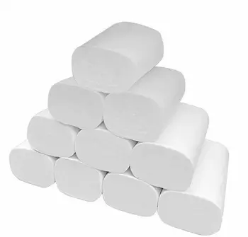 

12 Rolls Three Layer Toilet Tissue Toilet Paper Roll Home Hotel Restaurant Bathroom Washroom Soft Tissue Roll Wood Pulp Paper