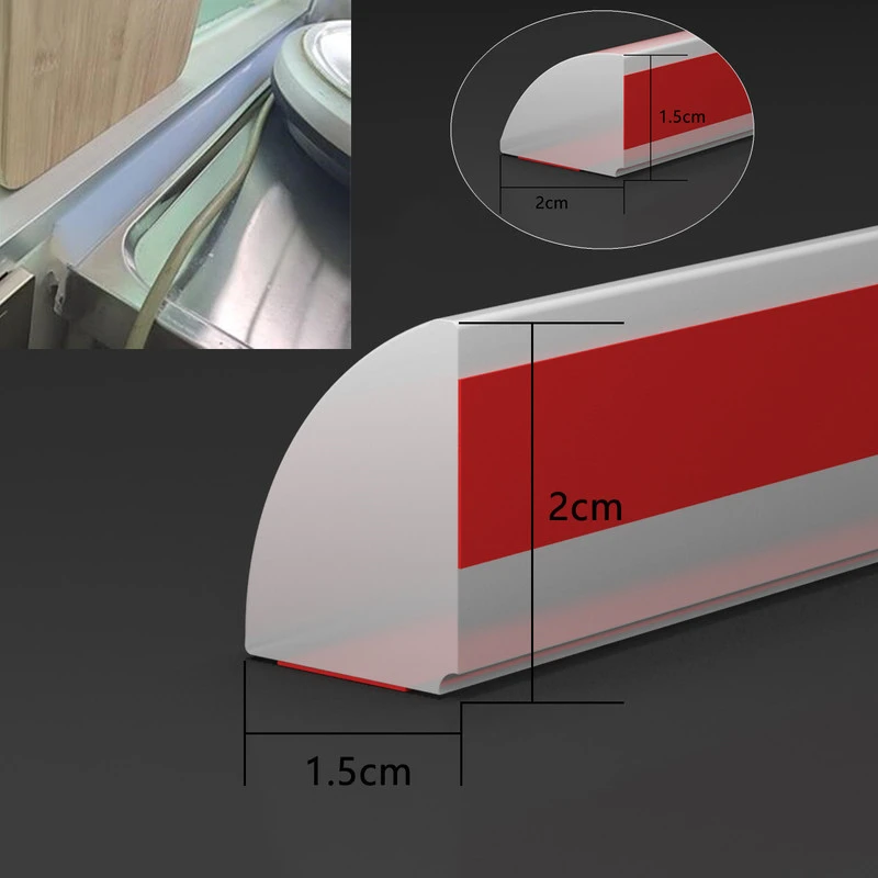 Silicone Bathroom water Stopper Blocker Flood dam Barrier for Kitchen