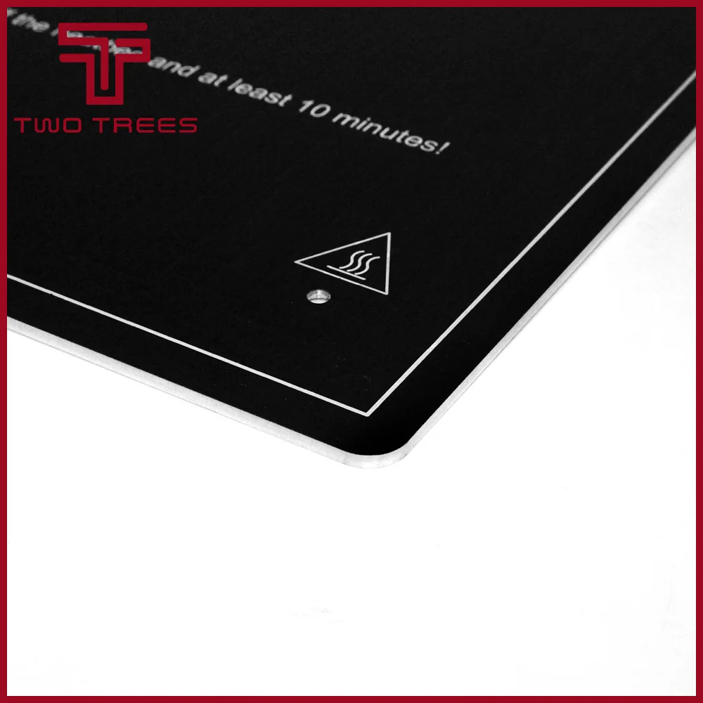 3003003.0mm 3D Printer Parts 1PCS black MK3 hotbed latest Aluminum heated bed for Hot-bed Support 12V 3103103.0mm 12V24V (3)