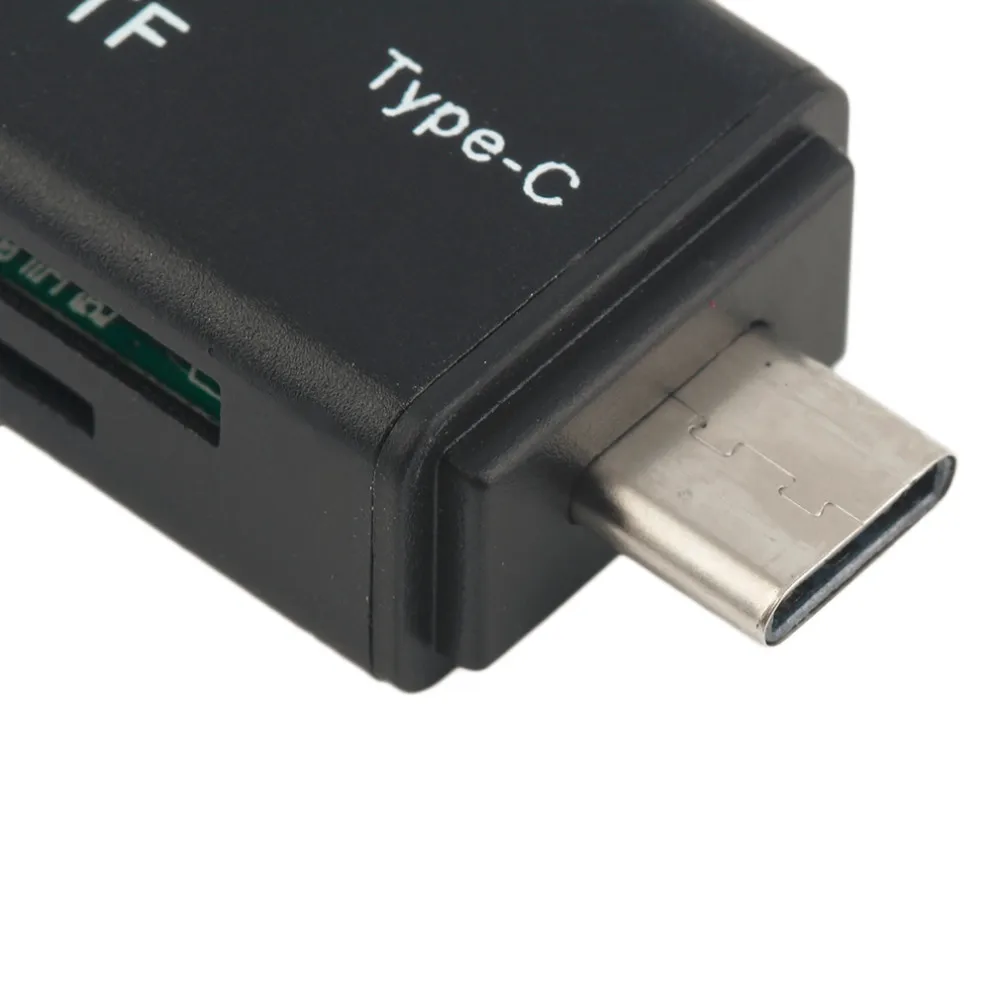 Супер высокая скорость OTG адаптер для мобильного телефона type-C кард-ридер USB-A Micro кард-ридер для ноутбука PC черный/синий Прямая поставка