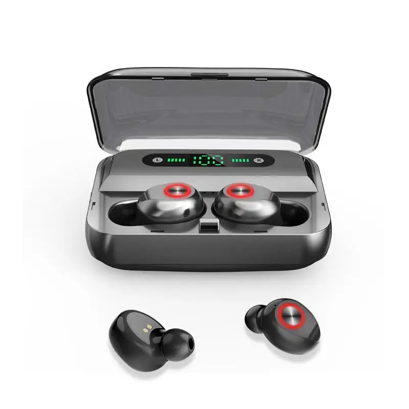 

TWS Bluetooth Wireless Earphones Waterproof Headphone With LED Display Charging Box Rechargeable phone vs i60 i80 i100 i200