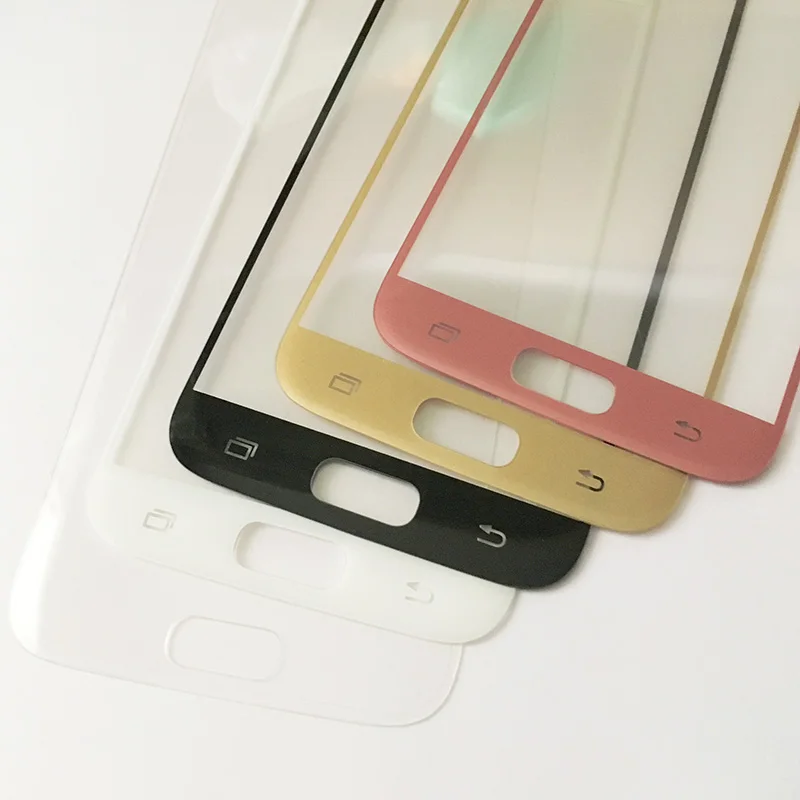 Полный изогнутый 3D протектор экрана для samsung S7 G9300 закаленное защитное стекло пленка черный белый розовый Золотой Синий Серебристый