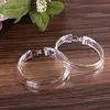 12 Pieces/Set Durable Shower Curtain Ring Transparent Round Acrylic Curtain Hook 4