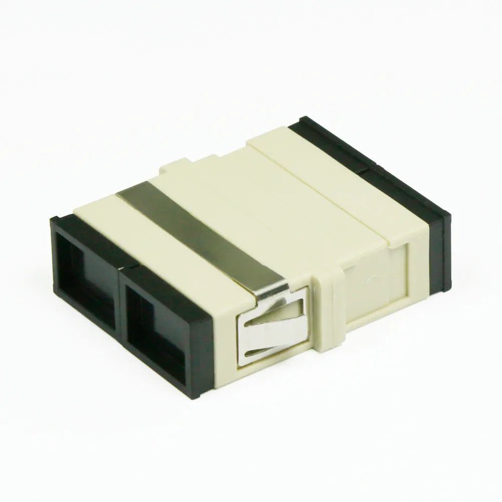 

SC to UPC Fiber Adapter Mutimode MM Duplex metal fiber Coupler Flange Joint SC-APC Fiber Optic Adapter