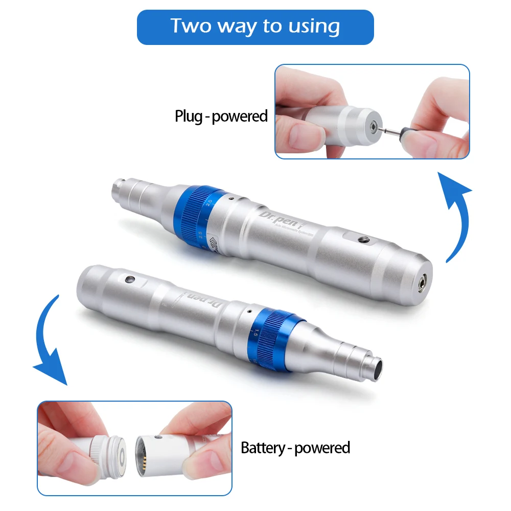 Профессиональный Ultima Dr Pen A6 Перманентный микроблейдинг иглы для татуажа Дерма ручка для удаления шрамов от Акне Микроиглы для ухода за кожей Инструмент для красоты