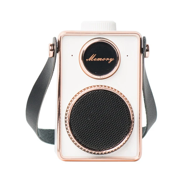 Portable Bluetooth Speaker Mini Retro 