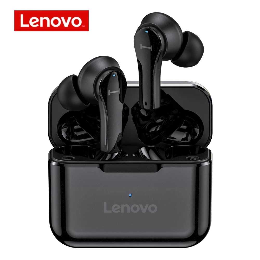 Оригинальные беспроводные наушники Lenovo QT82 Ture с сенсорным управлением