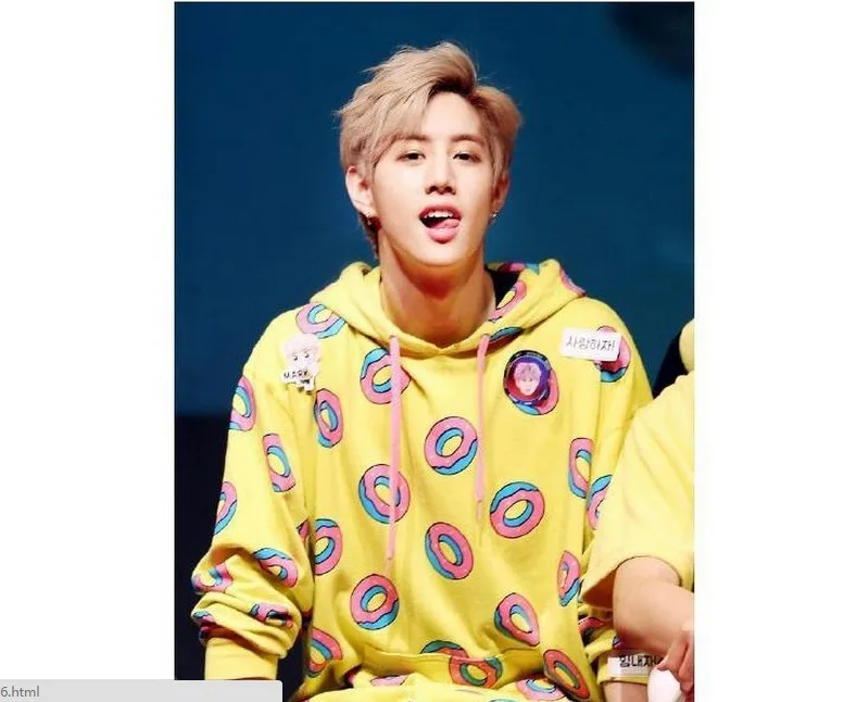 KPOP Толстовка GOT7 Mark Tuan Just Right Jung Kook милые желтые пончики толстовки кофты для женщин мужчин с капюшоном топы пара пуловеры