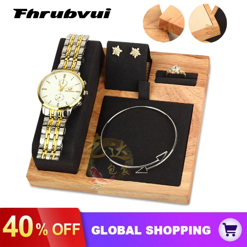 New Jewelry Tray Ring Necklace Storage Organizer Bracelet Watch Display Drawer Stuff Finishing Multi-functional