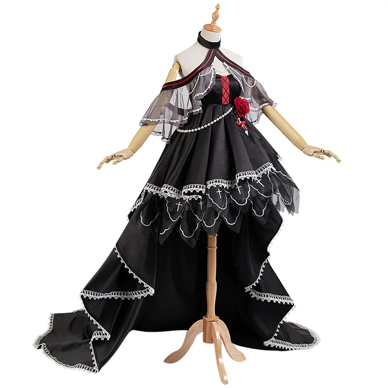 Новая аниме одежда My Hero Academy Toga Himiko костюм для косплея «лолита» платье невесты Униформа костюмы для Хэллоуина для женщин cos