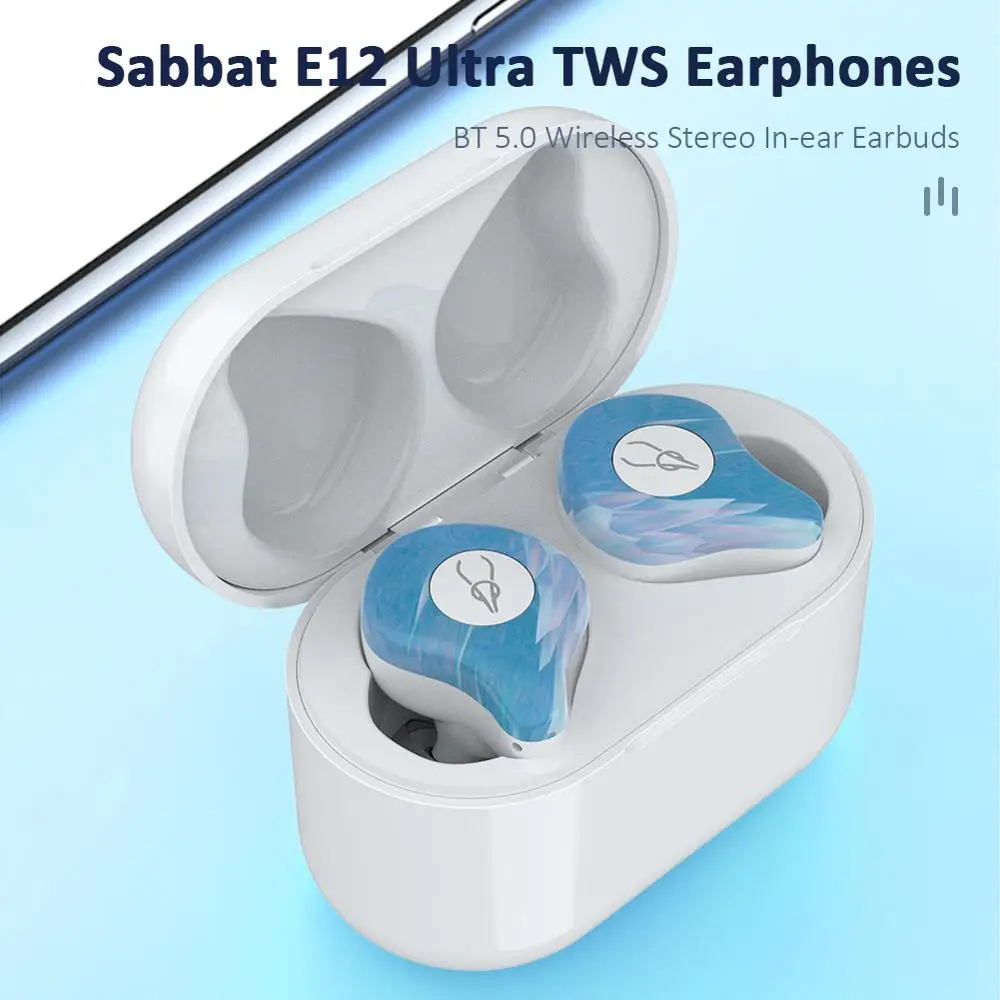 Sabbat E12 Ultra TWS Qualcomm Bluetooth 5 0 наушник Aptx беспроводные наушники спортивные Hi Fi стерео