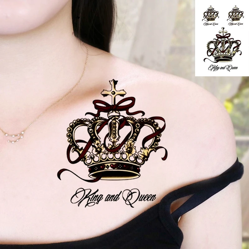 Inked Royalty: Explore 100 Meaningful Crown Tattoos | Art and Design