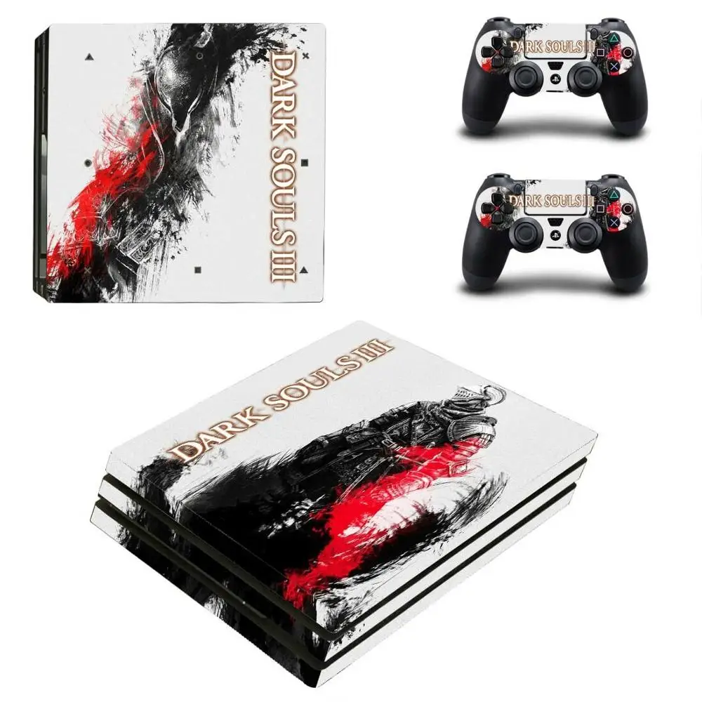 Dark Souls PS4 Pro стикер s PS 4 Play станция 4 Pro виниловые наклейки на кожу Pegatinas для playstation 4 Pro консоль и контроллер