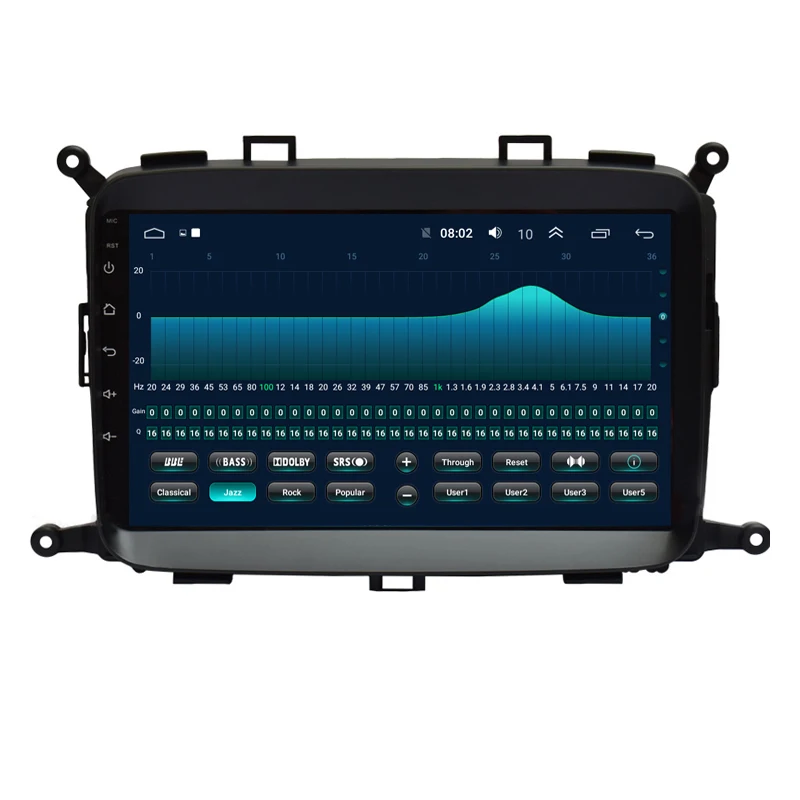 Flash Deal 9" Android 9.1 Car DVD Video Player GPS for kia Carens 2012 2013 to 2016 2017 radio audio stereo navigation with bluetooth 2