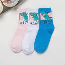 ; Новое поступление года; женские милые забавные носки из хлопка с кошкой в стиле Харадзюку; оригинальные носки унисекс